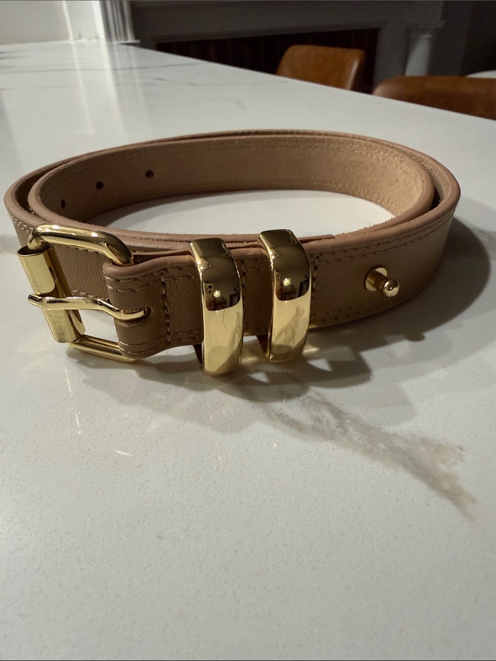 Classic Belt in Ruby Tan